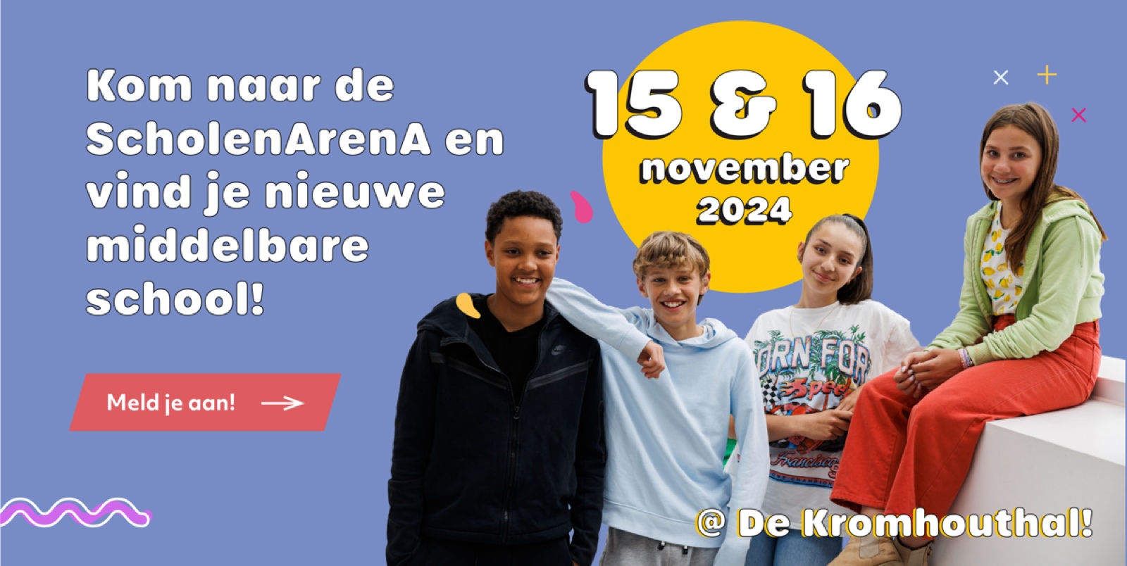 Kom naar de ScholenArenA 2024