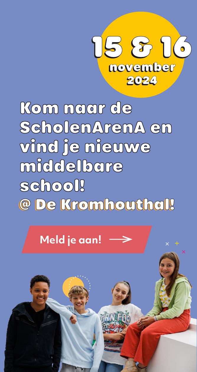 Kom naar de ScholenArenA 2024